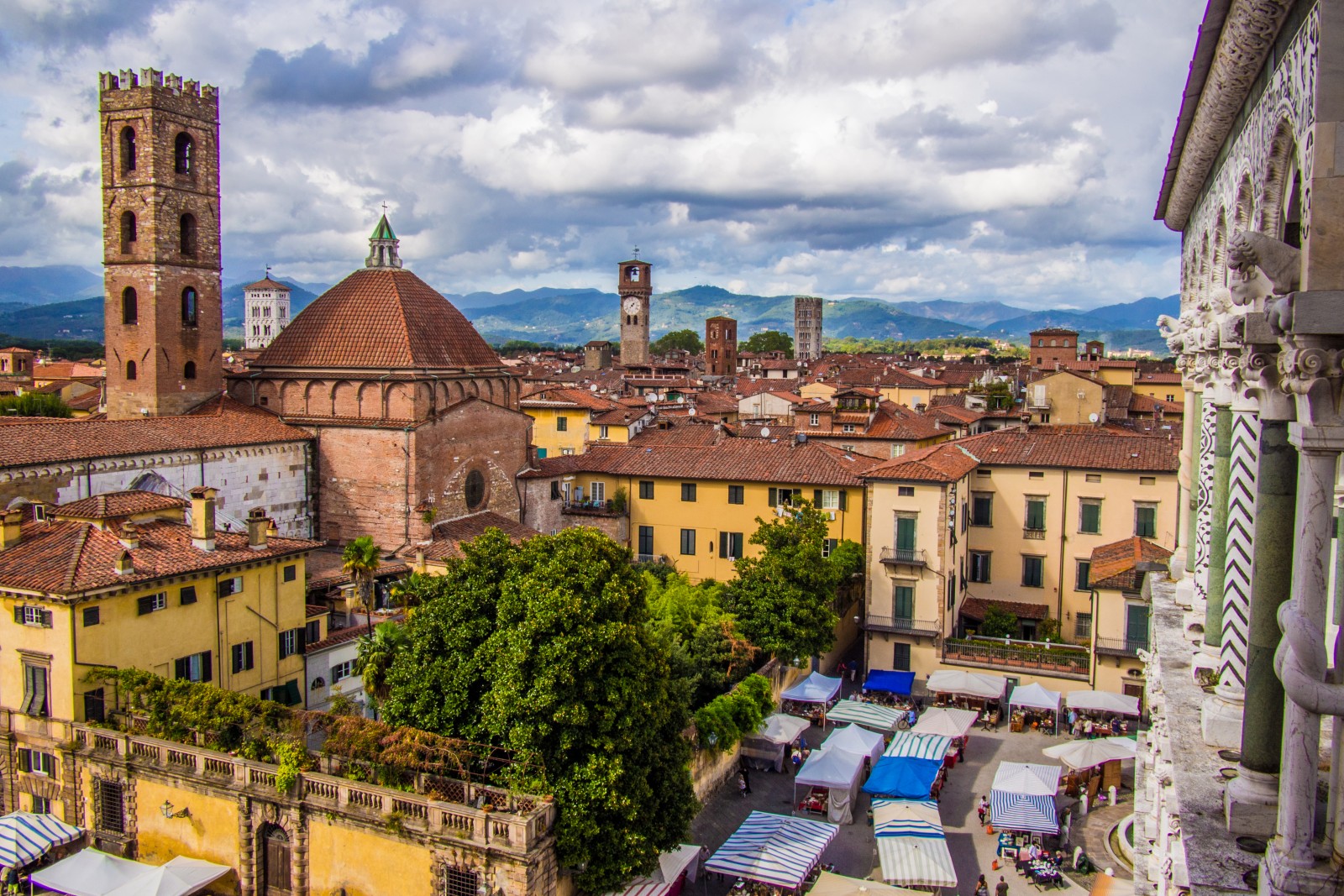 Panorama Lucca Centro