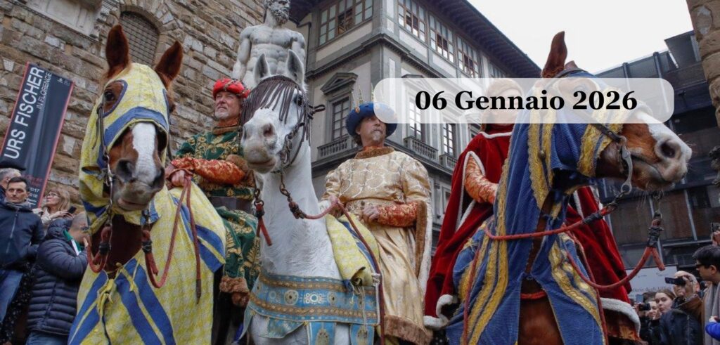 FIRENZE: la tradizionale CAVALCATA dei MAGI