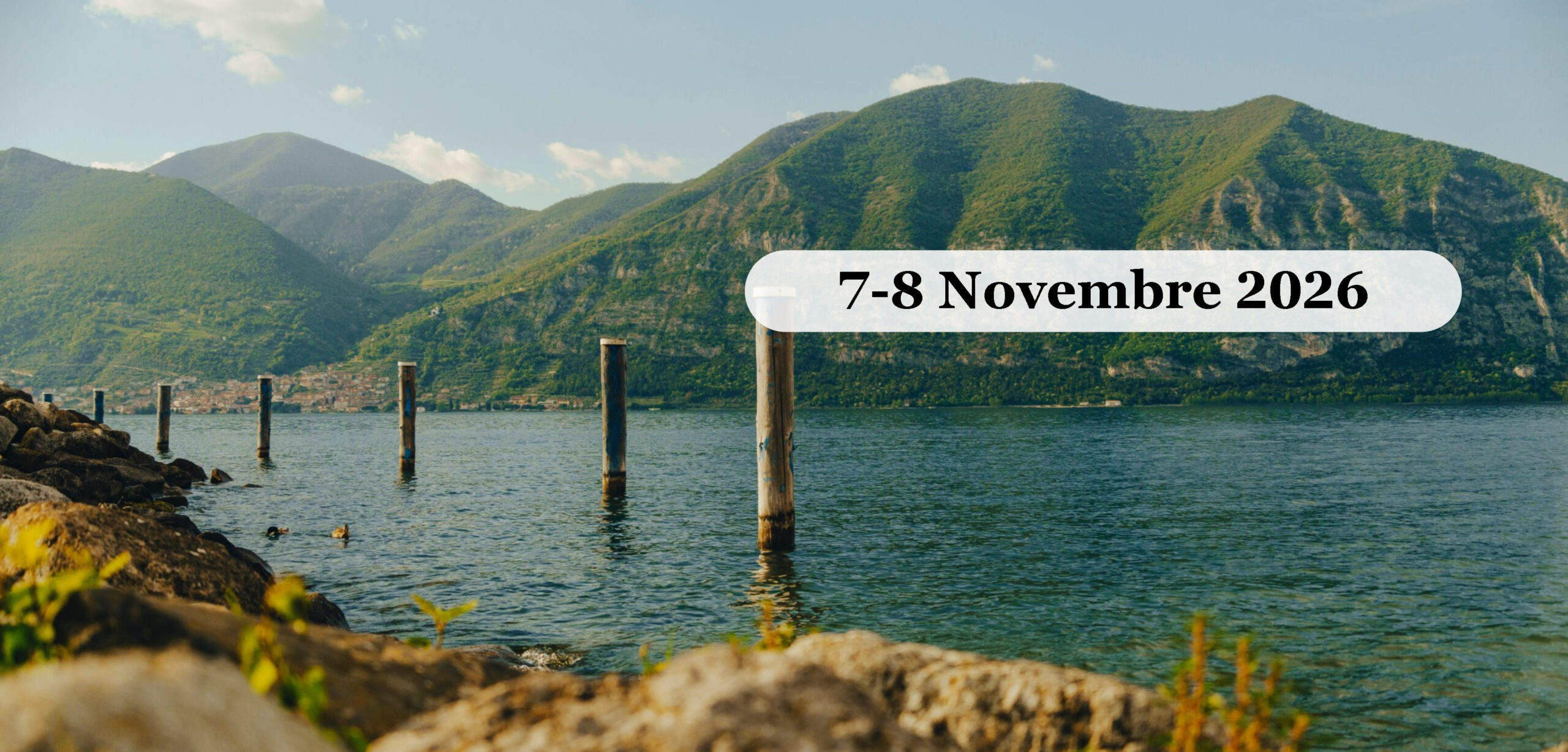 Nelle cantine della Franciacorta: Lago d’Iseo e Brescia Novembre 2026 Il Lago d Iseo con le montagne sullo sfondo
