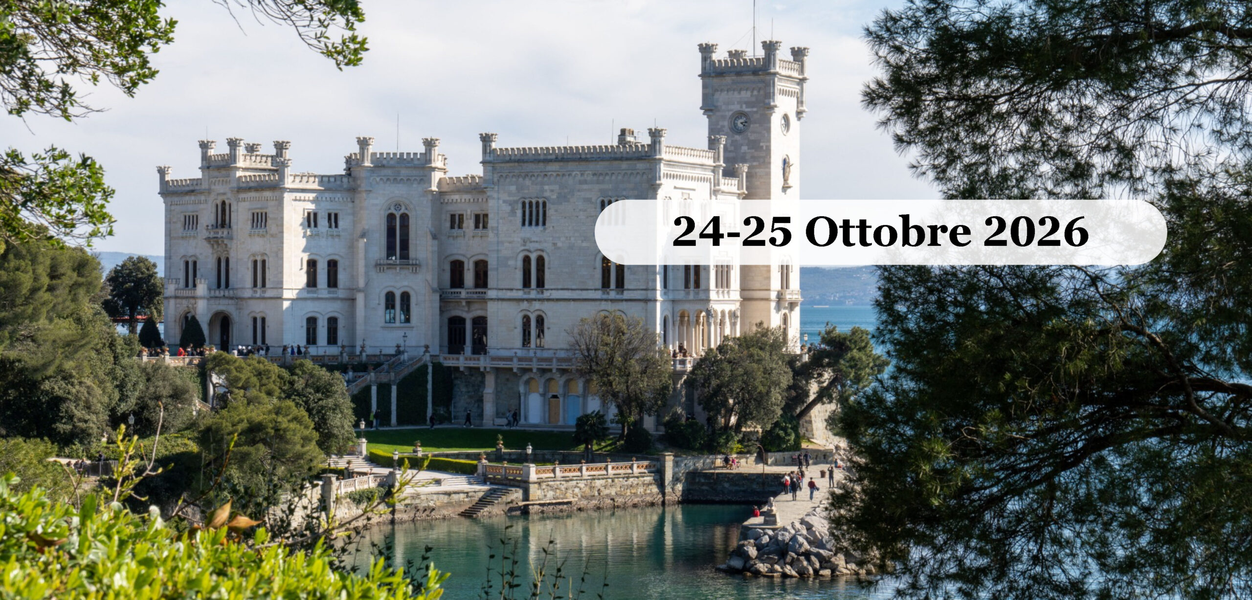 Trieste e le Grotte di Postumia Ottobre 2026 Il Castello di Miramare sul golfo di Trieste