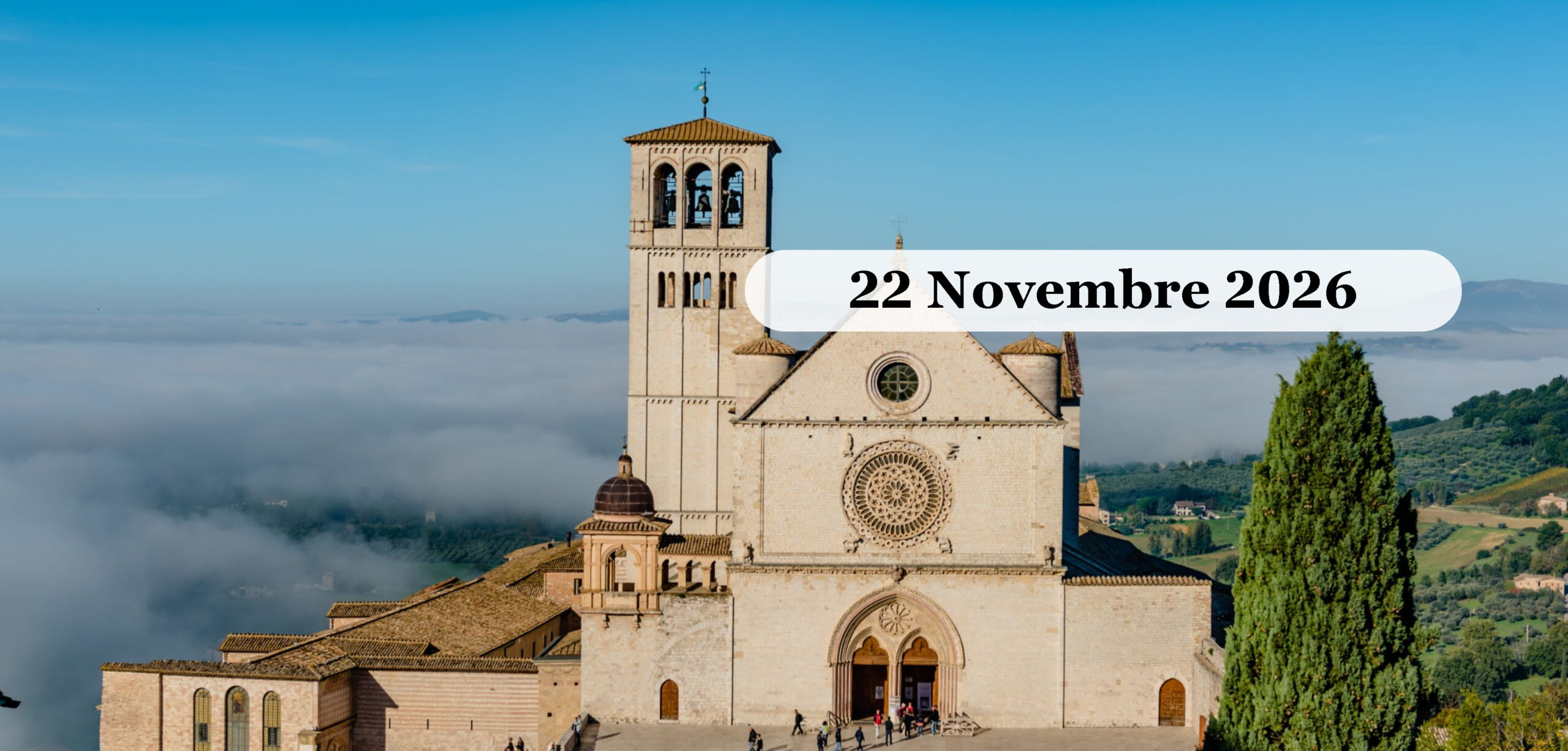 Assisi: San Carlo Acutis e San Francesco negli 800 anni dalla morte Novembre 2026 Basilica di San Francesco ad Assisi