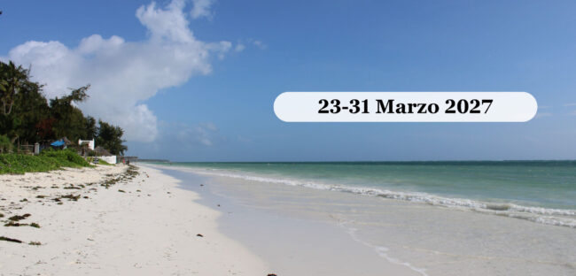 Spiaggia bianca di Kiwengwa a Zanzibar